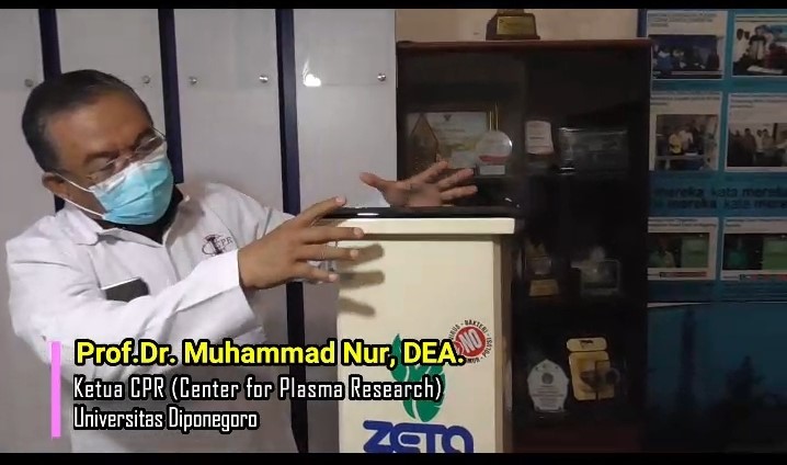 Nidom Foundation Conducts Effectiveness Test of Zeta Green Creations CPR UNDIP Reduce Covid-19 Virus in Room
