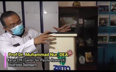 Nidom Foundation Lakukan Uji Efektivitas Zeta Green Kreasi CPR UNDIP Mereduksi Virus Covid-19 di Ruangan