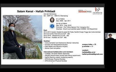 [HAS BEEN GOING ON] Jendela Rumah Kita – Physics Research Series Of Dark Matter Mystery Experiments