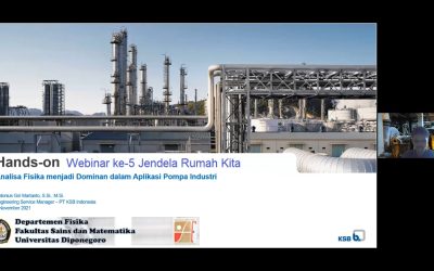 [TELAH BERLANGSUNG] Jendela Rumah Kita – Seri Analisis Fisika Menjadi Dominan Dalam Aplikasi Pompa Di Industri