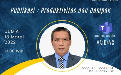 Kegiatan Curah Pikir Sains dan Program Alumni Mengajar Bulan Maret 2022