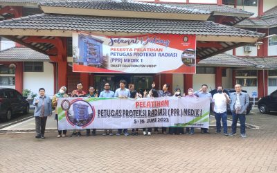 Training for Medical Radiation Protection Officers, Batch 2, Smart Solution, Faculty of Science and Mathematics, Diponegoro University