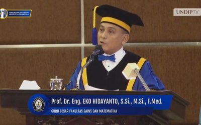 Departemen Fisika Undip Tambah Guru Besar Lagi, Prof. Eko Hidayanto