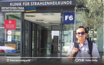 Rizki Budiman, Undip Physics Student visits the Department of Radiation Oncology Medical Center University of Freiburg