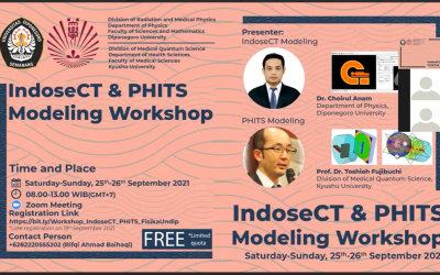 International Workshop: IndoseCT & PHITS Modeling Workshop 2021