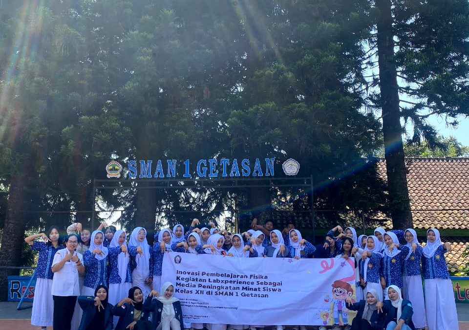 LabXperience UNDIP Inspires Physics Learning Enthusiasm at SMAN 1 Getasan