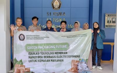Dosen Fisika UNDIP Edukasi Teknologi Membran Nanofiber Berbasis Elektrospinning untuk Kemasan Makanan Masa Depan