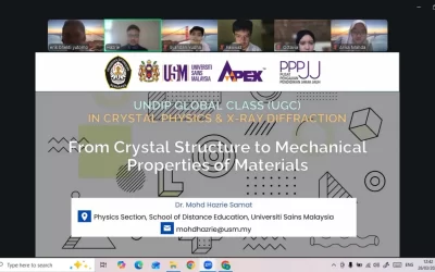 Kolaborasi Internasional dalam Pembelajaran Crystal Physics and X-Ray Diffraction