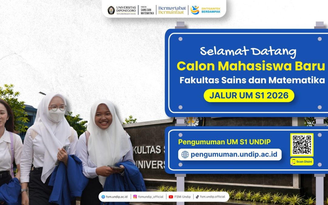 Re-Registration for New Students Admitted via UNDIP Independent Exam (UM) Academic Year 2026/2027