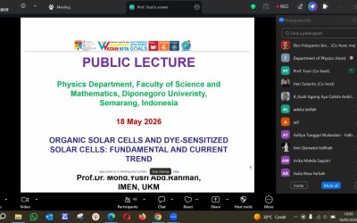 UNDIP Global Classroom Highlights Organic and Dye-Sensitized Solar Cells as Third-Generation Solar Technology
